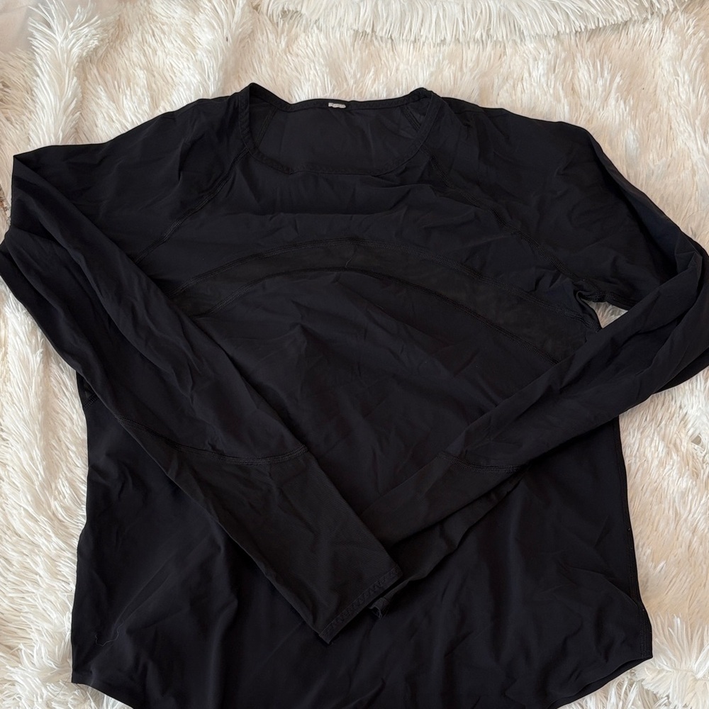 Men's Black Long Sleeve Shirt